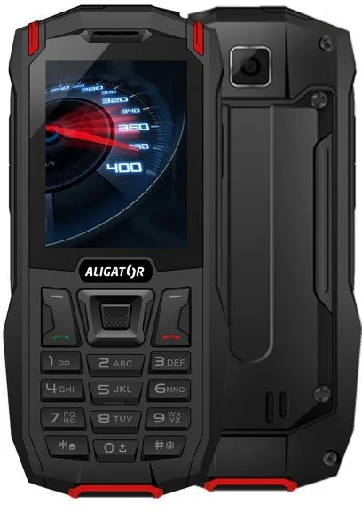 ALIGATOR K50 eXtremo (4G/LTE) černo-červený