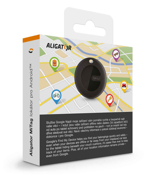 Aligator Life Tag - lokátor s podporou služby Google Find My Device