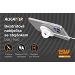 Aligator Mag-Pad 15W, bílá
