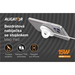 Aligator Mag-Pad 15W, bílá