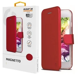 ALIGATOR Magnetto púzdro pre Xiaomi POČO M3, červené PAM0175