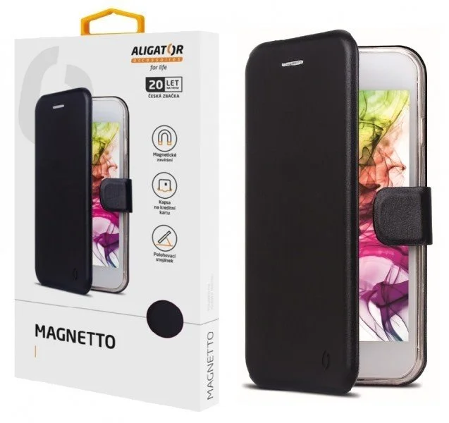 ALIGATOR Magnetto Xiaomi Redmi 9, Black PAM0168