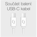 ALIGATOR Mini rýchlonabíjačka, PD 20W, kábel USB-C/USB-C, biela