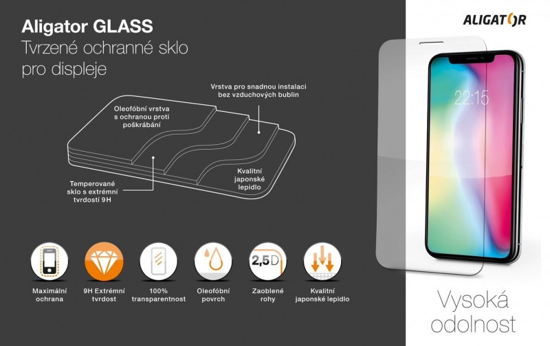 Aligator ochranný kryt obrazovky GLASS Xiaomi 14