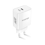 ALIGATOR PD 20W rýchlonabíjačka USB-C, biela