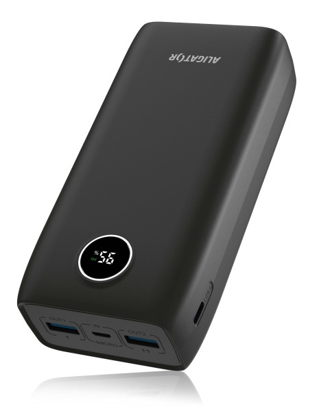 ALIGATOR Power Delivery 20W, 30 000 mAh, čierna