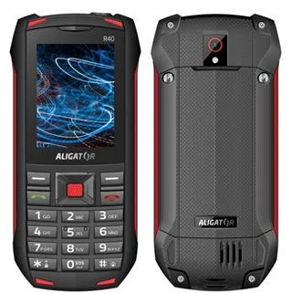 ALIGATOR R40 eXtremo čierno-červený AR40BR