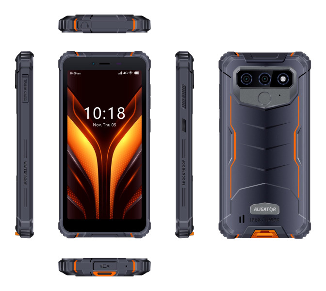 ALIGATOR RX850 eXtremo 64GB černo-oranžový