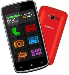 Aligator S4020 SENIOR - červený