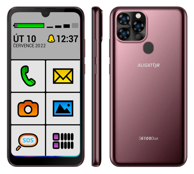 ALIGATOR S6100 SENIOR bordeaux