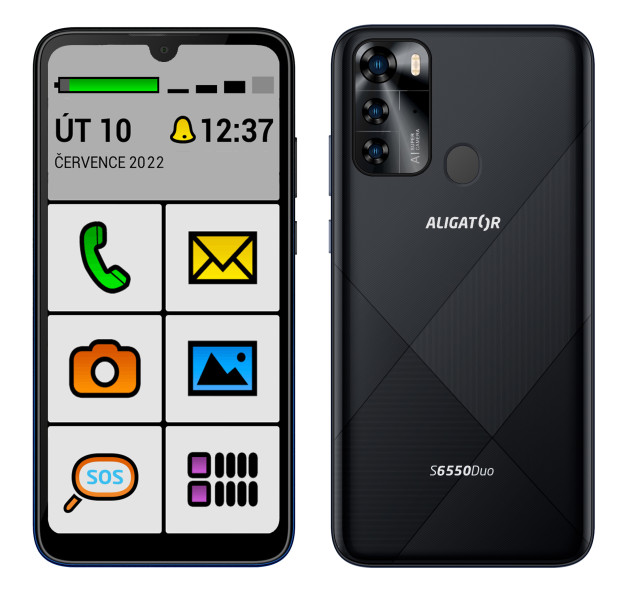 ALIGATOR S6550 SENIOR černý