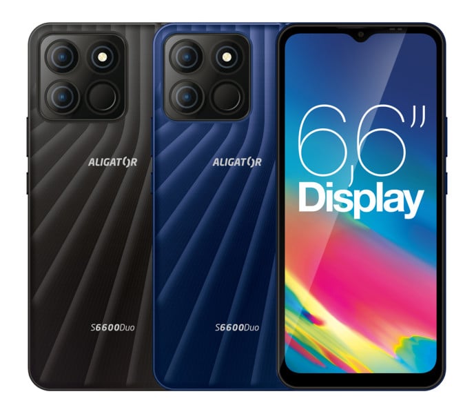 ALIGATOR S6600 Duo 4+64 GB čierny
