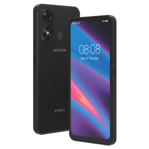 ALIGATOR S6700 Duo 4+128 GB čierna