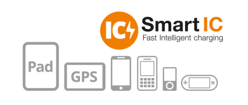 ALIGATOR síťová nabíječka iPhone/iPad 2xUSB výst.2,4A, smart IC,černá