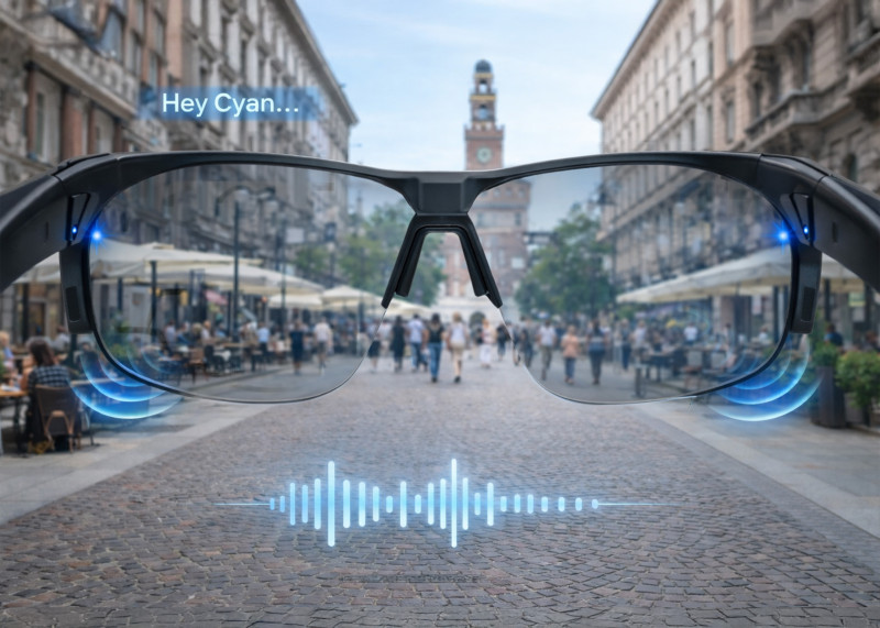 ALIGATOR Smart Glasses SPORT černo-modré