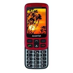 Aligator VS900 Dual SIM červeno-stříbrný AVS900RS - Mobilní telefony