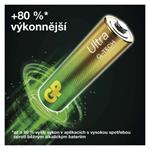 Alkalická batéria GP Ultra AA (LR6), 8 ks
