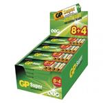 Alkalická baterie GP Super AA (LR6), 12Ks blistr
