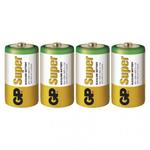 Alkalická baterie GP Super D (LR20) 4Ks