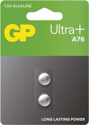 Alkalická gombíková batéria GP Ultra plus A76F (LR44), 2 ks