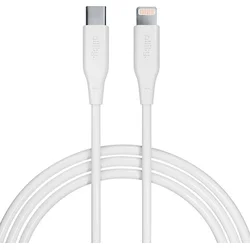 Allity AUC-02 USB-C/Lightning 1m 27W biely dátový kábel