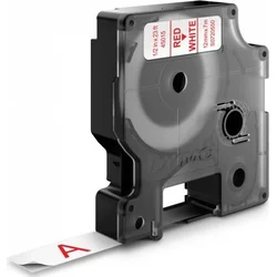 Allprint pre DYMO 45015, S07205500, 12 mm x 7 m, červená tlač / biely podklad, D1