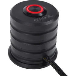 Alphacool Powerbutton 19 mm, čierny