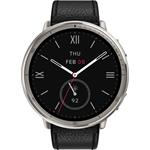 Amazfit Active 2, kožený náramek, černá