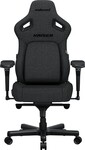Anda Seat Kaiser 4 Premium Gaming Chair - XL size Dark  Grey Fabric