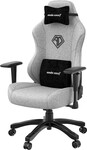 Anda Seat Phantom 3 Premium Gaming Chair - L size - Grey Fabric