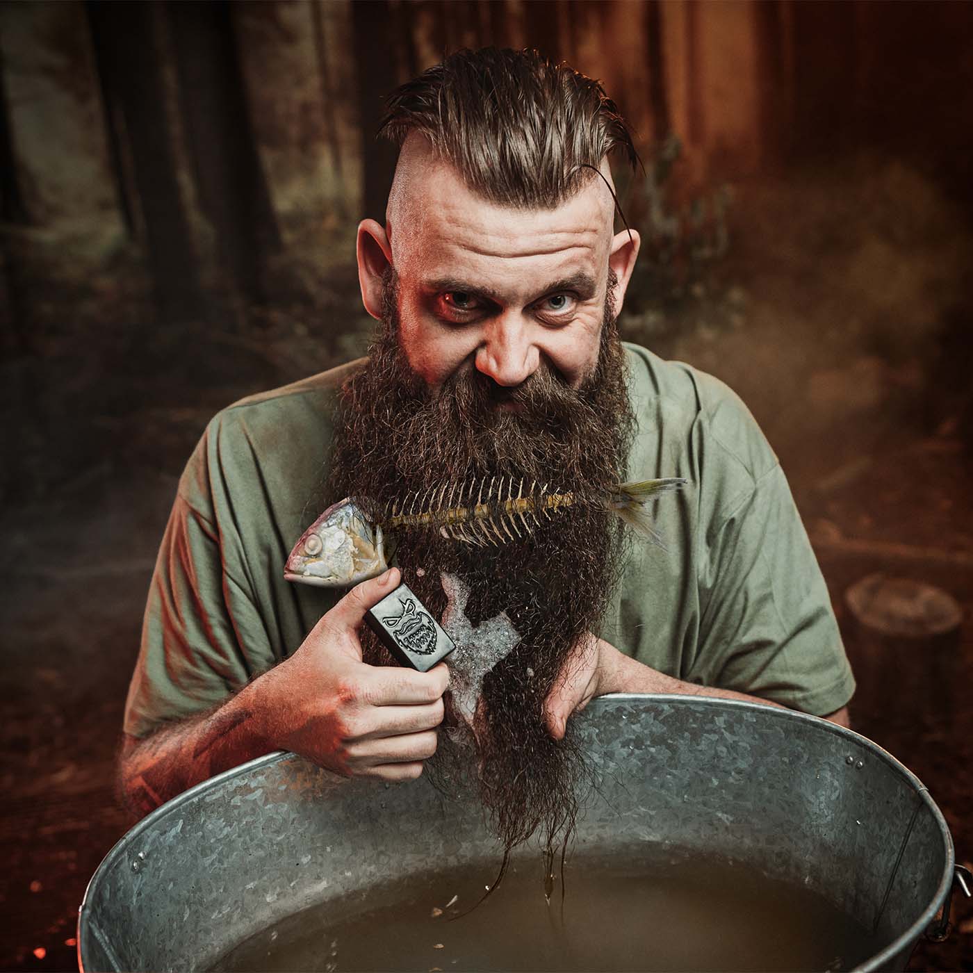 Angry Beards Mýdlo na vousy Wesley Wood 50 g
