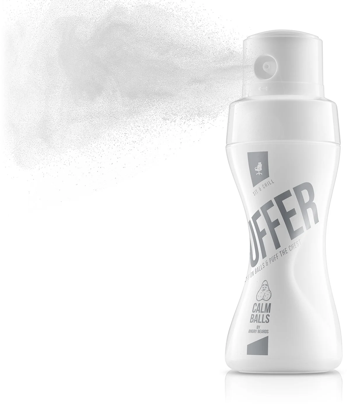 Angry Beards Pudr na kule Puffer, Sit & Chill 57 g