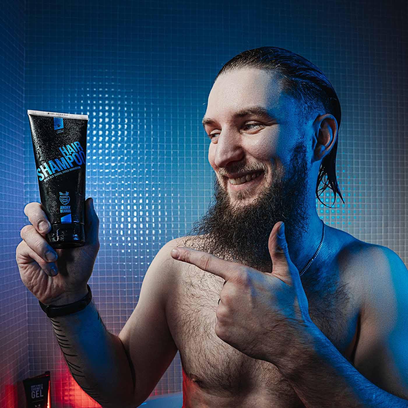 Angry Beards Šampon na vlasy Jack Saloon 230 ml