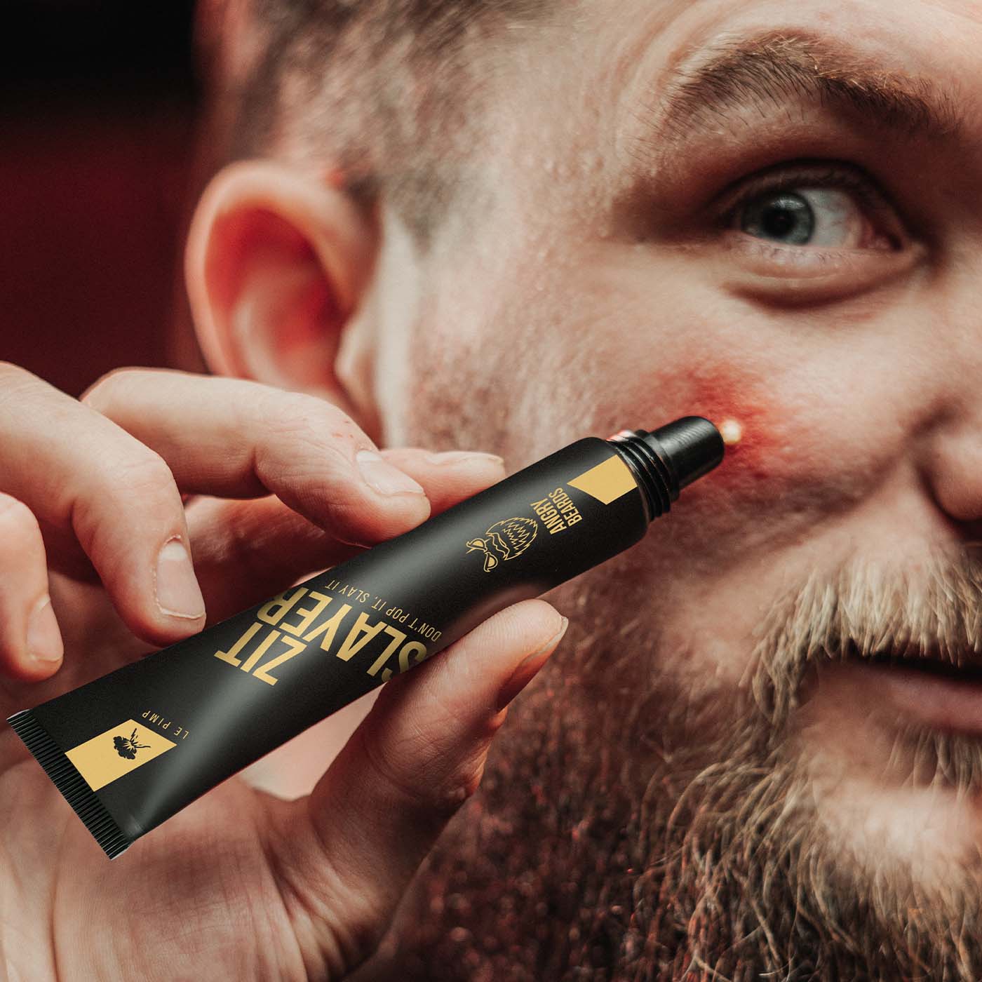 Angry Beards Zit Slayer - Le pimp - Gel na akné 15 ml