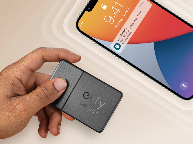 Anker eufy card locator black