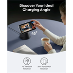Anker MagGo B25M4 15W bezdrôtová nabíjačka čierna