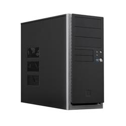 Antec case miditower NSK4000B II, ATX, black-silver, 2xUSB3.0, bez zdroje