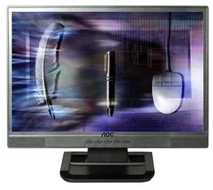AOC 22'' LCD 2216Sa - 1680x1050, 3000:1, 5ms, 300cd, silver-black, repro