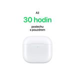Apple AirPods 4 s aktivním potlačováním hluku (ANC) (MXP93ZM/A)