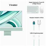Apple iMac 24" M3 CZ Zelený (MQRJ3CZ/A)