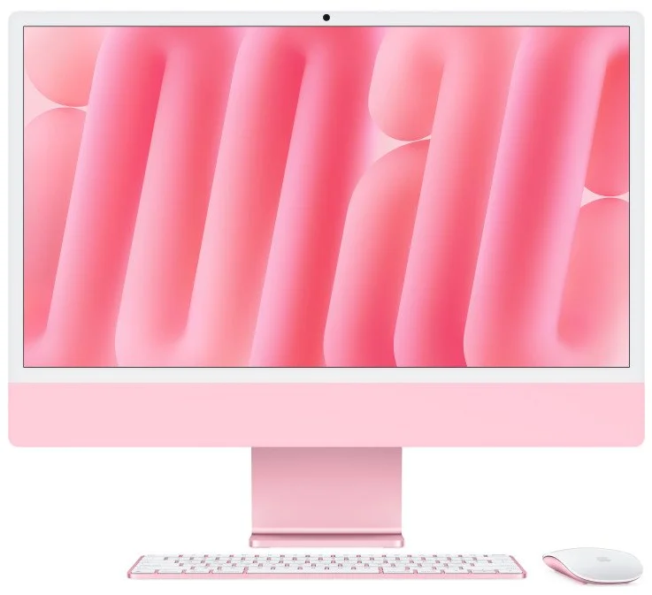 Apple iMac 24" M4 chip 10core CPU/10core GPU,16GB,256GB SSD,Pink