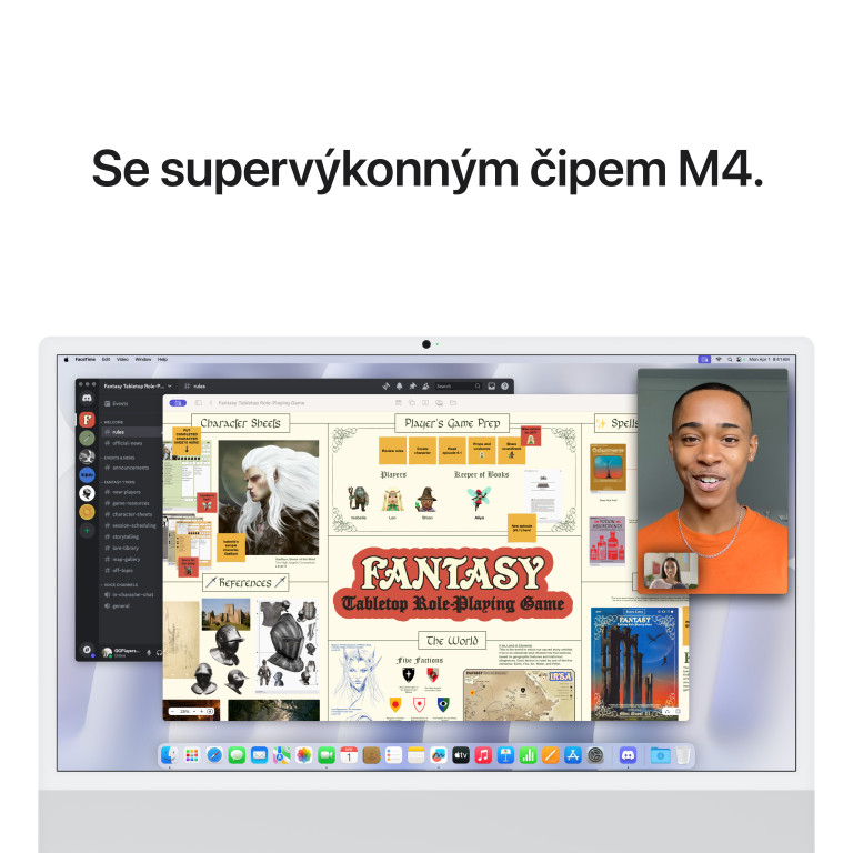 Apple iMac 24" M4 čip 10jadrový CPU/10jadrový GPU,24 GB,512 GB SSD,Strieborný