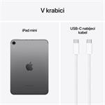Apple iPad mini Wi-Fi + Cellular 256 GB - Vesmírne sivá (2024)