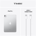 Apple iPad Pro M4 2024 11" Wi-Fi + Cellular 2TB strieborný (MVW83HC/A)