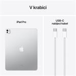Apple iPad Pro M4 2024 13" Wi-Fi 2TB Strieborné sklo s nano textúrou (MWRJ3HC/A)