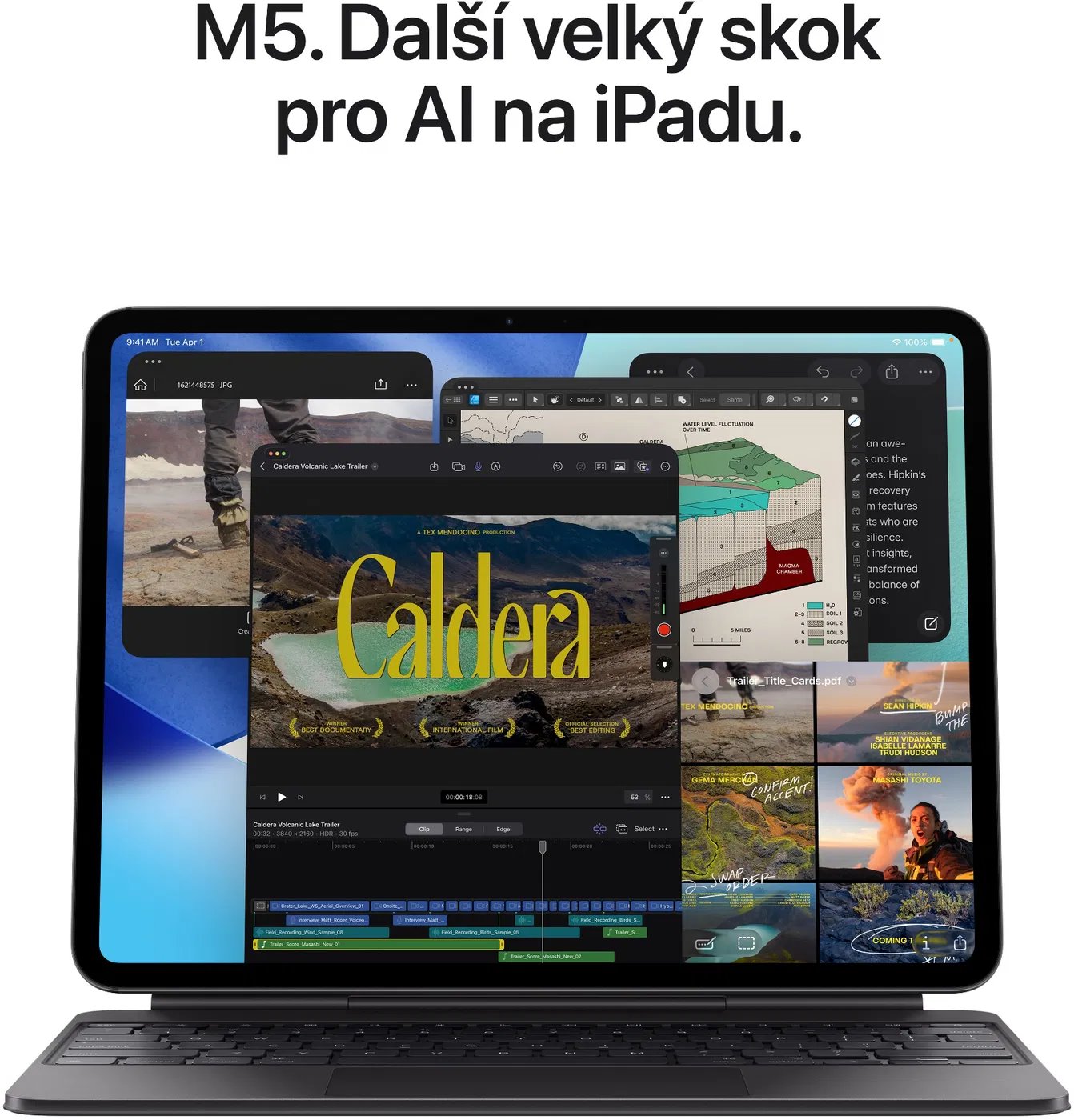 Apple iPad Pro M5 11" Wi-Fi 2TB s nanotextúrou, strieborný