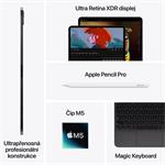 Apple iPad Pro M5 13" Wi-Fi + Cellular 2TB, strieborný