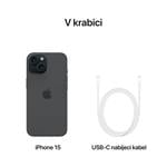 Apple iPhone 15 256 GB čierny