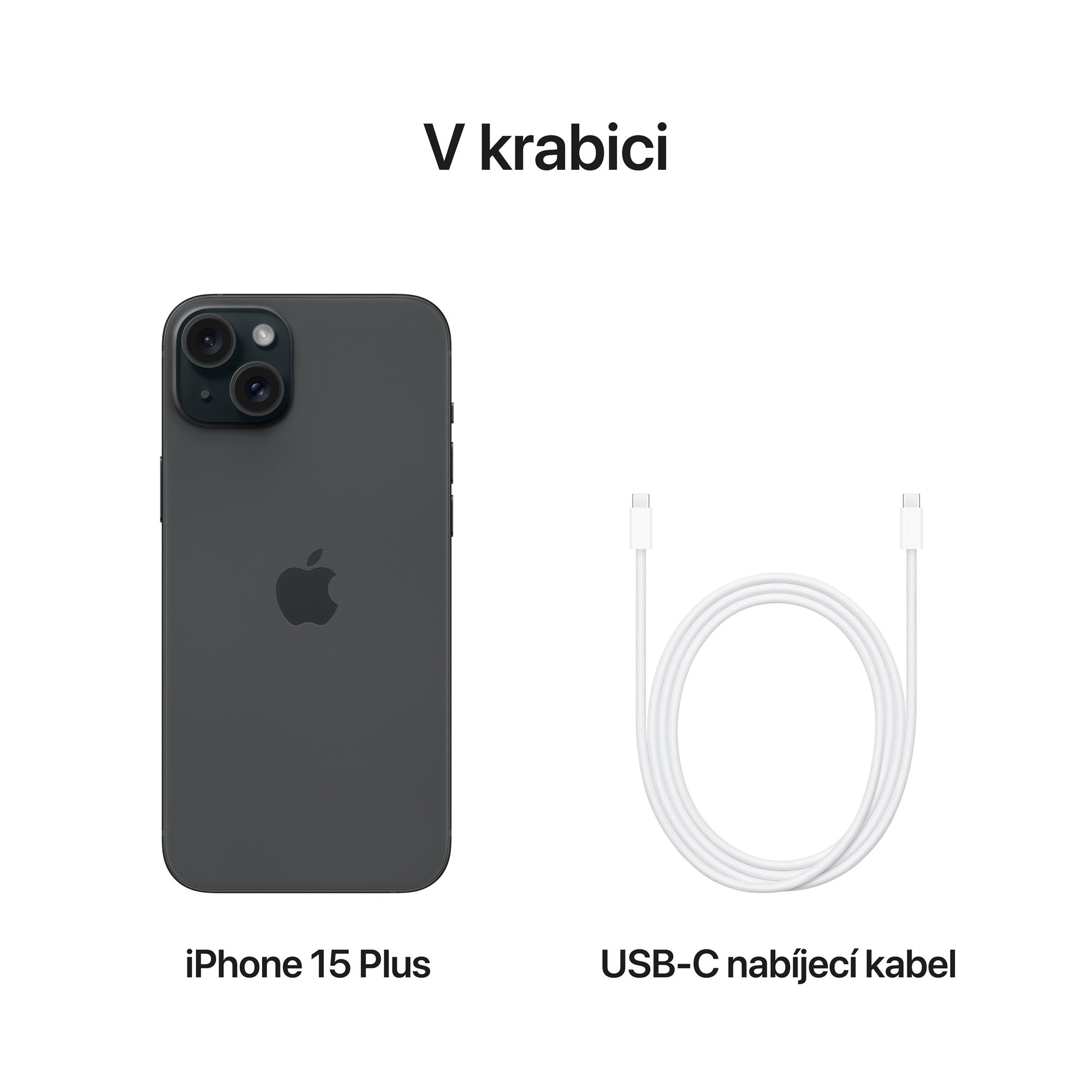 Apple iPhone 15 Plus 256 GB čierny