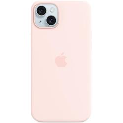 Apple iPhone 15 Plus Silicone Case s MagSafe - Light Pink